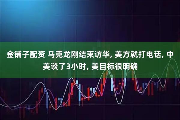 金铺子配资 马克龙刚结束访华, 美方就打电话, 中美谈了3小时, 美目标很明确